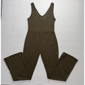 Woman Army Green Jumpsuit L